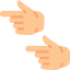 Pointing left ícono 64x64