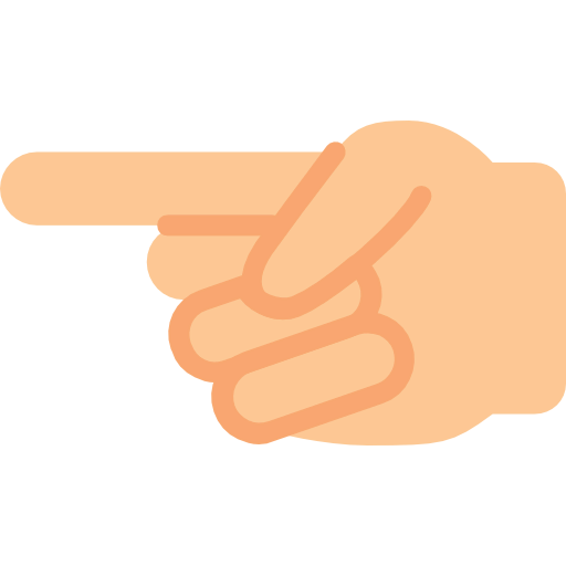 Pointing left 图标