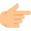 Pointing right ícono 64x64