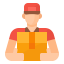 Delivery man icon 64x64