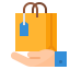 Shopping bag icon 64x64