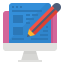 Web design icon 64x64