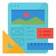 Web design icon 64x64