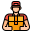 Delivery man icon 64x64