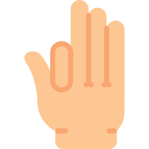 Fingers ícone