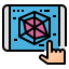 Graphic tablet icon 64x64