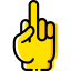 Middle finger icon 64x64