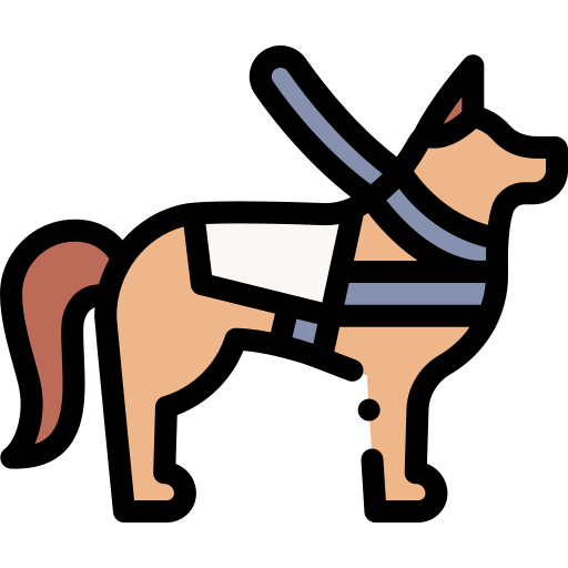 Guide dog icon