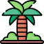 Palm tree icon 64x64