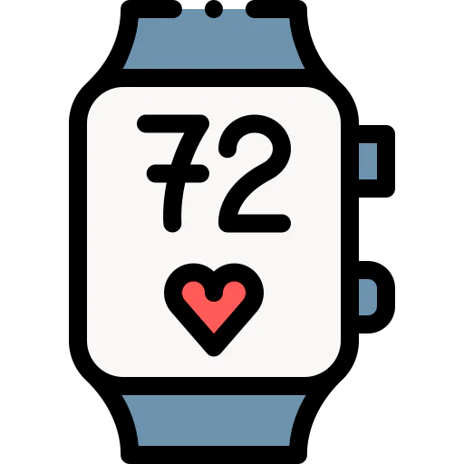 Heart rate monitor ícone