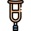 Crutches アイコン 64x64