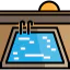 Swimming pool icon 64x64