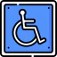 Disabled sign icon 64x64