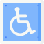 Disabled sign ícone 64x64