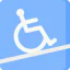 Disabled sign ícone 64x64