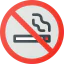 No smoking ícone 64x64