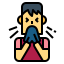 Sneezing icon 64x64