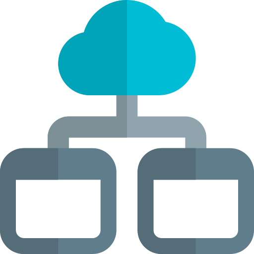 Cloud storage icon