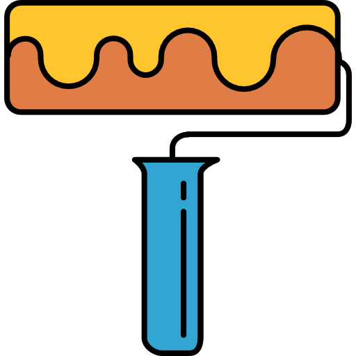 Paint roller icon