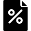 Percentage icon 64x64