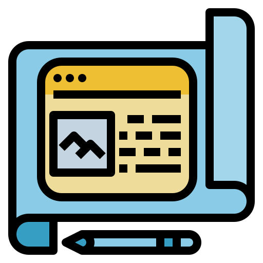 Sketching icon