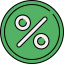 Percentage Ikona 64x64