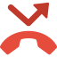 Missed call icon 64x64