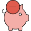 Piggy bank icon 64x64