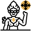 Snowman アイコン 64x64