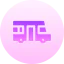 Electric bus icon 64x64