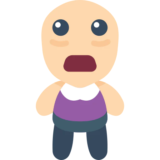 Scared icon