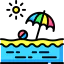 Beach vacation 图标 64x64