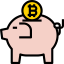 Piggy bank icon 64x64