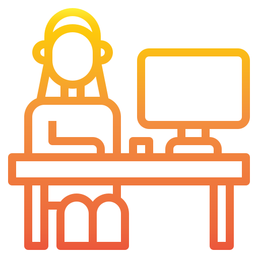 Work from home 图标