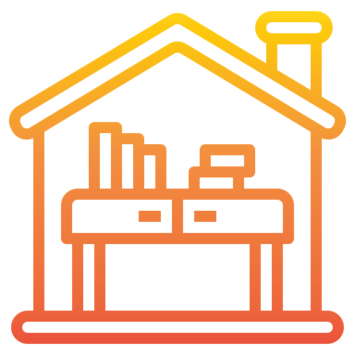 Work from home Ikona