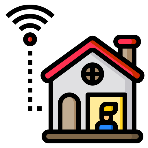 Work from home icon