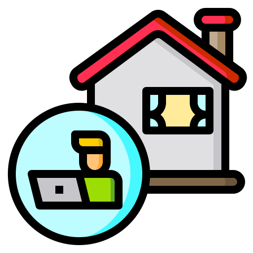 Working at home 图标