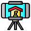 Videoconference icon 64x64