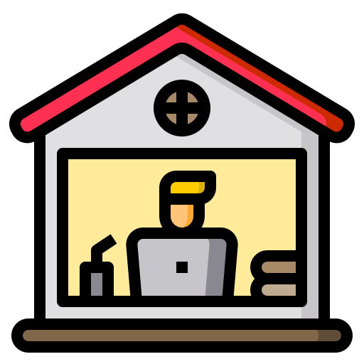 Working at home 图标