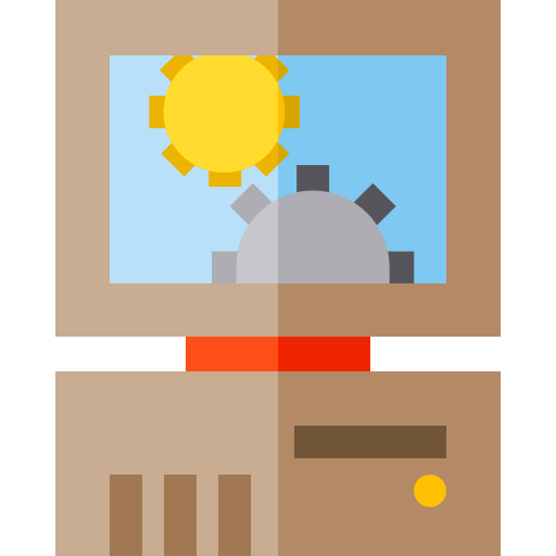 Personal computer icon