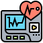 Heart rate monitor Symbol 64x64