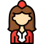 Stewardess icon 64x64