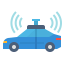 Autonomous car Symbol 64x64