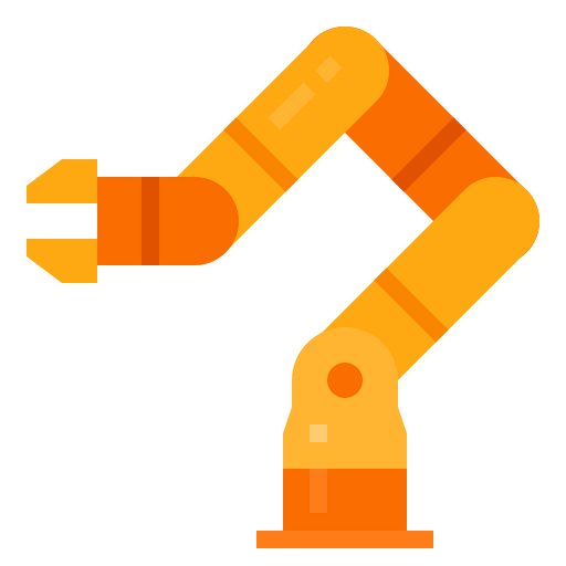 Robotic arm icon