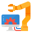Robotic arm Symbol 64x64