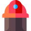 Firefighter helmet icon 64x64