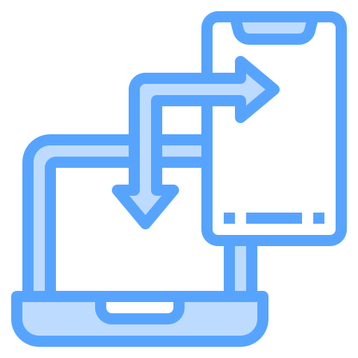 Data transfer icon
