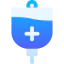 Intravenous saline drip icon 64x64