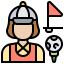 Golfer icon 64x64