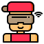 Virtual reality glasses icon 64x64